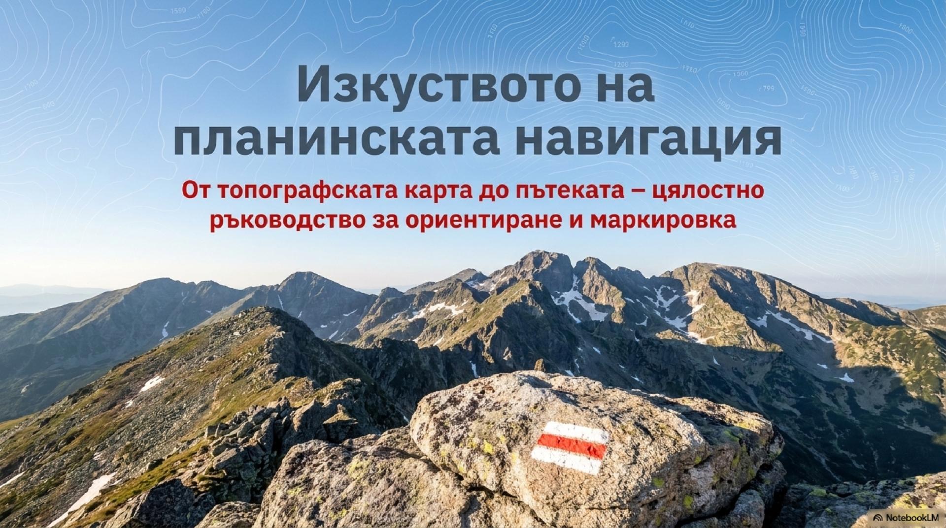 Пълно ръководство за планинска навигация: Карти, маркировка, мащаби и ориентация